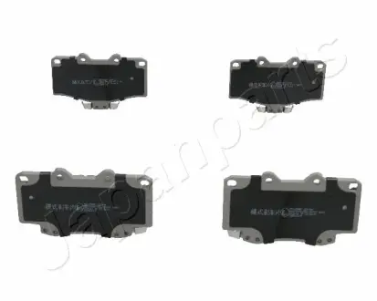 Комплект тормозных колодок, дисковый тормоз JAPANPARTS PA254AF