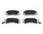 Комплект тормозных колодок, дисковый тормоз JAPANPARTS PA259AF (фото 1)