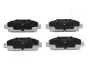 Комплект тормозных колодок, дисковый тормоз JAPANPARTS PA263AF (фото 1)