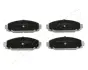 Комплект тормозных колодок, дисковый тормоз JAPANPARTS PA267AF (фото 1)