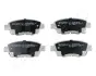 Комплект тормозных колодок, дисковый тормоз JAPANPARTS PA275AF (фото 1)