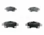 Комплект тормозных колодок, дисковый тормоз JAPANPARTS PA281AF (фото 1)