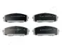 Комплект тормозных колодок, дисковый тормоз JAPANPARTS PA286AF (фото 1)