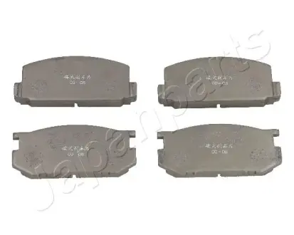Комплект тормозных колодок, дисковый тормоз JAPANPARTS PA287AF