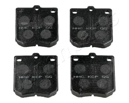 Комплект тормозных колодок, дисковый тормоз JAPANPARTS PA304AF