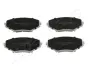 Комплект тормозных колодок, дисковый тормоз JAPANPARTS PA313AF (фото 1)