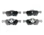 Комплект тормозных колодок, дисковый тормоз JAPANPARTS PA315AF (фото 1)