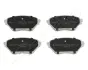 Комплект тормозных колодок, дисковый тормоз JAPANPARTS PA317AF (фото 1)