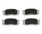 Комплект тормозных колодок, дисковый тормоз JAPANPARTS PA325AF (фото 1)