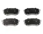 Комплект тормозных колодок, дисковый тормоз JAPANPARTS PA330AF (фото 1)