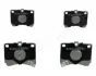 Комплект тормозных колодок, дисковый тормоз JAPANPARTS PA332AF (фото 1)