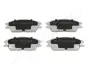 Комплект тормозных колодок, дисковый тормоз JAPANPARTS PA339AF (фото 1)