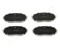 Комплект тормозных колодок, дисковый тормоз JAPANPARTS PA340AF (фото 1)