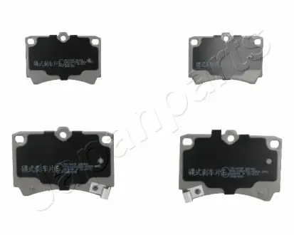 Комплект тормозных колодок, дисковый тормоз JAPANPARTS PA341AF