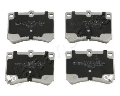 Комплект тормозных колодок, дисковый тормоз JAPANPARTS PA342AF