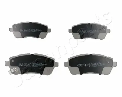 Комплект тормозных колодок, дисковый тормоз JAPANPARTS PA343AF