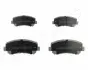 Комплект тормозных колодок, дисковый тормоз JAPANPARTS PA348AF (фото 1)