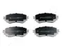 Комплект тормозных колодок, дисковый тормоз JAPANPARTS PA350AF (фото 1)