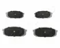 Комплект тормозных колодок, дисковый тормоз JAPANPARTS PA353AF (фото 1)