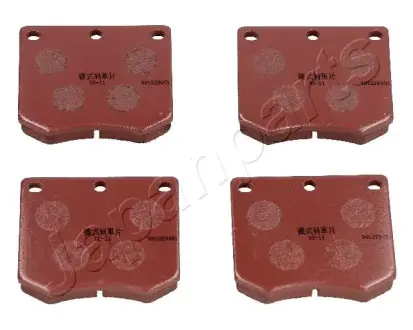 Комплект тормозных колодок, дисковый тормоз JAPANPARTS PA377AF