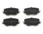Комплект тормозных колодок, дисковый тормоз JAPANPARTS PA383AF (фото 1)