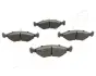 Комплект тормозных колодок, дисковый тормоз JAPANPARTS PA398AF (фото 3)