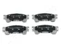 Комплект тормозных колодок, дисковый тормоз JAPANPARTS PA399AF (фото 1)