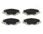Комплект тормозных колодок, дисковый тормоз JAPANPARTS PA401AF (фото 1)