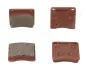 Комплект тормозных колодок, дисковый тормоз JAPANPARTS PA402AF (фото 1)