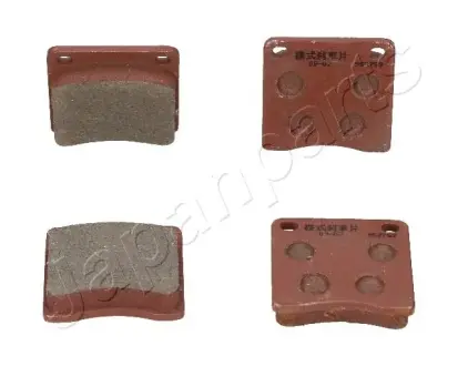 Комплект тормозных колодок, дисковый тормоз JAPANPARTS PA402AF