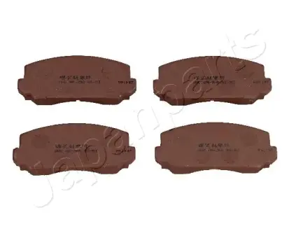 Комплект тормозных колодок, дисковый тормоз JAPANPARTS PA406AF