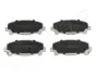 Комплект тормозных колодок, дисковый тормоз JAPANPARTS PA409AF (фото 1)