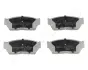 Комплект тормозных колодок, дисковый тормоз JAPANPARTS PA413AF (фото 1)
