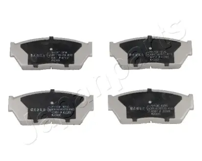 Комплект тормозных колодок, дисковый тормоз JAPANPARTS PA413AF