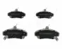 Комплект тормозных колодок, дисковый тормоз JAPANPARTS PA427AF (фото 1)