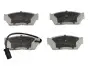 Комплект тормозных колодок, дисковый тормоз JAPANPARTS PA429AF (фото 1)