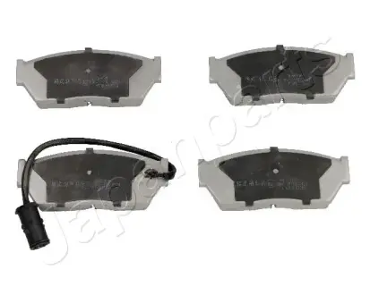Комплект тормозных колодок, дисковый тормоз JAPANPARTS PA429AF