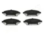 Комплект тормозных колодок, дисковый тормоз JAPANPARTS PA489AF (фото 1)