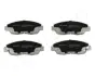 Комплект тормозных колодок, дисковый тормоз JAPANPARTS PA493AF (фото 1)