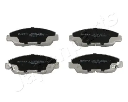 Комплект тормозных колодок, дисковый тормоз JAPANPARTS PA493AF