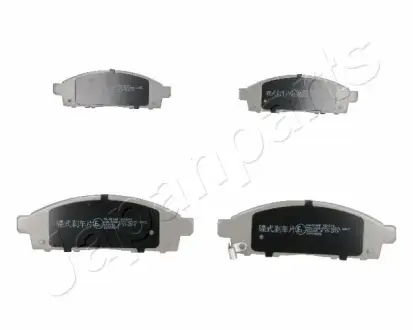 Комплект тормозных колодок, дисковый тормоз JAPANPARTS PA504AF