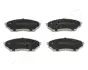 Комплект тормозных колодок, дисковый тормоз JAPANPARTS PA505AF (фото 1)