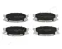 Комплект тормозных колодок, дисковый тормоз JAPANPARTS PA507AF (фото 1)