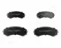 Комплект тормозных колодок, дисковый тормоз JAPANPARTS PA509AF (фото 1)