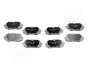 Комплект тормозных колодок, дисковый тормоз JAPANPARTS PA512AF (фото 1)