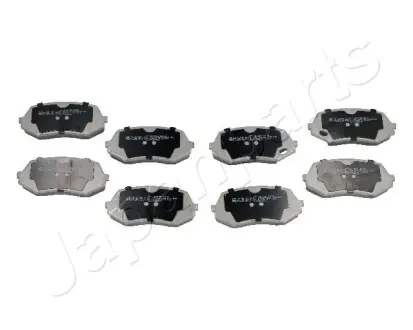 Комплект тормозных колодок, дисковый тормоз JAPANPARTS PA512AF