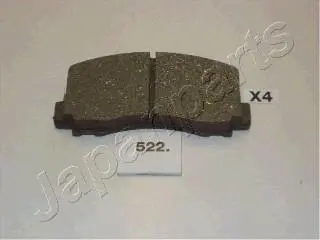 Комплект тормозных колодок, дисковый тормоз JAPANPARTS PA522AF