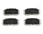 Комплект тормозных колодок, дисковый тормоз JAPANPARTS PA524AF (фото 1)