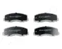 Комплект тормозных колодок, дисковый тормоз JAPANPARTS PA525AF (фото 1)