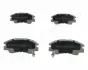 Комплект тормозных колодок, дисковый тормоз JAPANPARTS PA527AF (фото 1)
